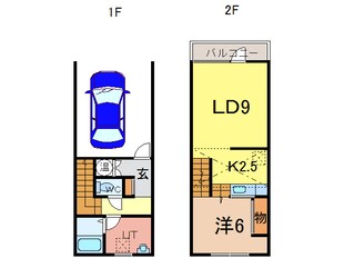 Ａ.Ｍ.Ｓ（8-24）の物件間取画像